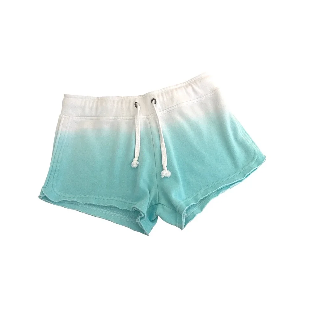 Ocean‎ Drive Ombre Tie Dye  Drawstring Lounge Shorts Large  Beachy Soft Girl